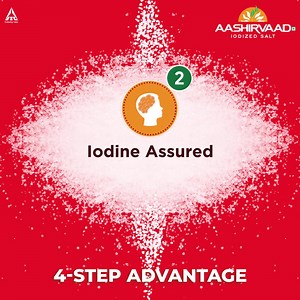26 reactions · 30 shares | Made with a 4-step advantage process, Aashirvaad Iodized Salt ensures that only quality salt reaches your home. #AashirvaadSalt #4StepAdvantage #HouseOfAashirvaad | Aashirvaad | Facebook
