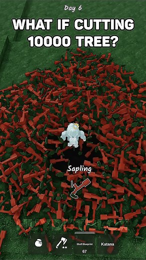 What If Cutting 10000 Tree | Numberskull Gamer