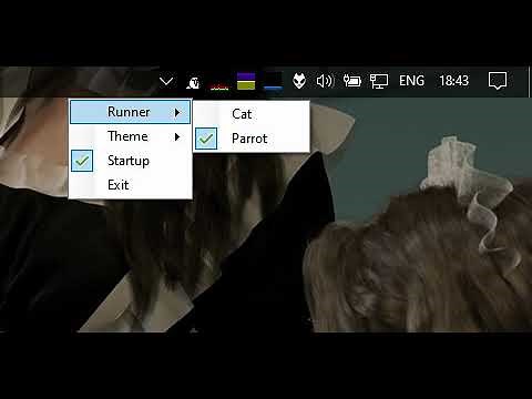 RunCat_for_windows - Cute running cat animation on your windows taskbar