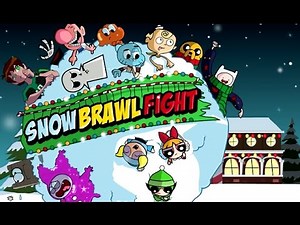 Adventure Time - SnowBRAWL FIGHT (Cartoon Network Games)