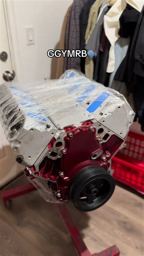 6.0 in the mancave 😳 #ls #g8 #enginebuild #ls2 #project | Engine Build