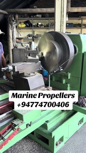 Marine Propeller Boring | Machining Lathe Machine