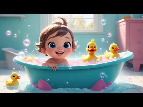 "Splish Splash Sparkle 🛁 | Baby Songs & Fun Nursery Rhymes for Toddlers"