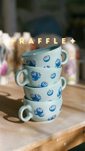 RAFFLING IN SUPPORT OF MINNESOTA Raffling off TWO Blueberry Mugs in support of the Anti-Ice Movement across this country, but specifically in support of Minneapolis and St. Paul. TO ENTER: ✦Venmo @nsantoro with caption “💙 Your Username” ✦Each Entry= $5 ✦Unlimited Amount of Entries ✦You can choose regular mugs, cappuccino cups, OR TRAVEL MUGS! ✦Open Internationally ✦I will cover all shipping costs ✦RAFFLE WILL BE OPEN UNTIL THIS SUNDAY AT MIDNIGHT. WINNERS WILL BE CHOSEN MONDAY MORNING AND DONAT