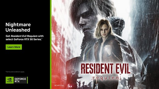NVIDIA's Resident Evil Requiem Game Bundle For GeForce RTX 50 GPUs Now Available