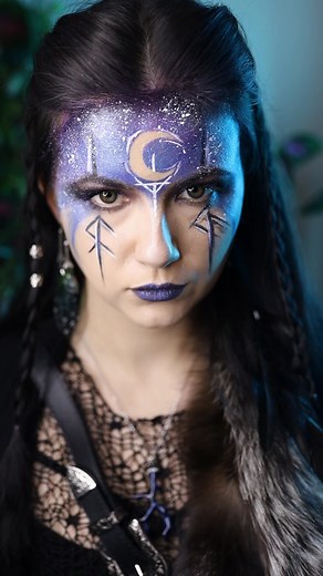 Northern Vikings Inspired by the Sky and Wolves