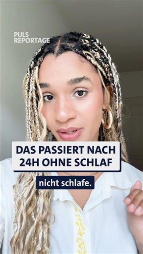 Das richtet wenig Schlaf mit dem Körper an! 🫩