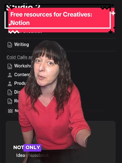 free resources for Creatives: The personal Wiki Everything App Notion! I use notion to build out a creative workspace for myself that integrates all of my various working realms. Do you use notion? I'd love to hear about your workflow in the comments! #productivty #creativeresources