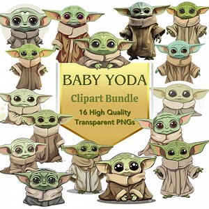 Baby Yoda Clipart PNG Bundle, Cute Star Wars Sticker Sublimation, Space Wars Galaxy Grogu PNG, Star Wars PNG, Baby Yoda Stickers Sublimate - Etsy