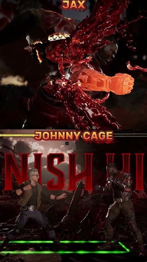 🔥 JAX vs JOHNNY CAGE — INSANE FATALITY in Mortal Kombat 11 💀 Brutal Finish! Who Wins? 😱 #shorts
