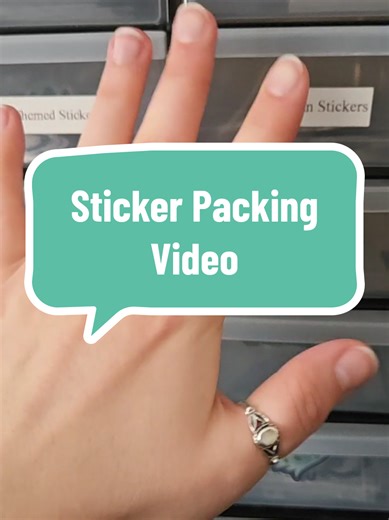 Sticker Packing Video: Which Sticker is Your Favorite?