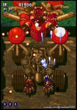 Gunbird TATE MODE (Real Sega Saturn) Vertical Video #verticalvideo #segasaturn #shmup