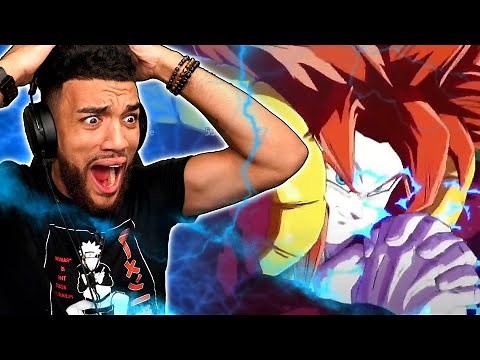SSJ4 Gogeta's INSTANT KILL 100X BIG BANG KAMEHAMEHA! REACTION Dragon Ball FighterZ DLC