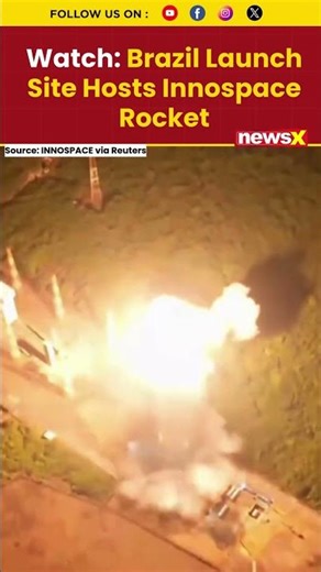 #moment | South Korea’s Innospace Conducts Rocket Launch from Brazilian Spaceport #rocketlaunch