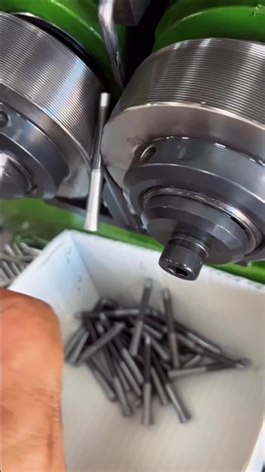 Nairuisi thread rolling machine #factory #cnc #thread #knurlingmachine #threadrollingprocess #fastener #factory #foryou #automaticfeeder #factory #fasteners #knurling #cnc