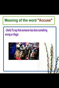 Meaning of Accuse with example sentences Accuse meaning with example sentences Learn Spoken English Learn English Speaking Learn English Vocabulary #English #englishlearning #EnglishForBeginners #vocabulary #englishteacher #englishtips #learnenglish #v#vocalcoach | English Learning