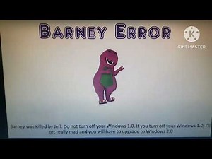 Barney error 3: evolution edition part 1