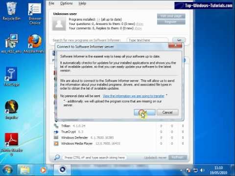 Using Software Informer
