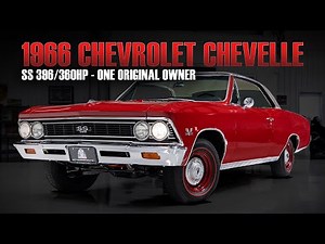1966 Chevrolet Chevelle SS 396/360HP - One Original Owner - Our Most Special Car