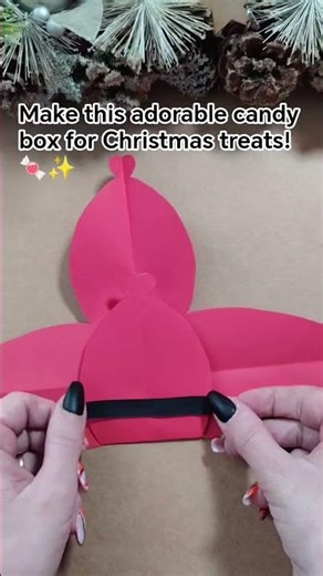 DIY Christmas Gift Box | Cute Candy Box Idea 🎄#ChristmasGiftBox #DIYChristmas #CandyBox #PaperCraft