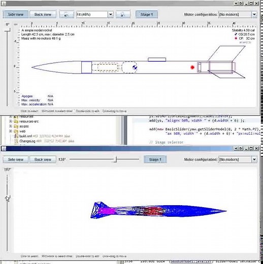 OpenRocket 3d P.O.C 1