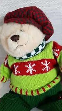 Avon Christmas Bears singing winter wonderland