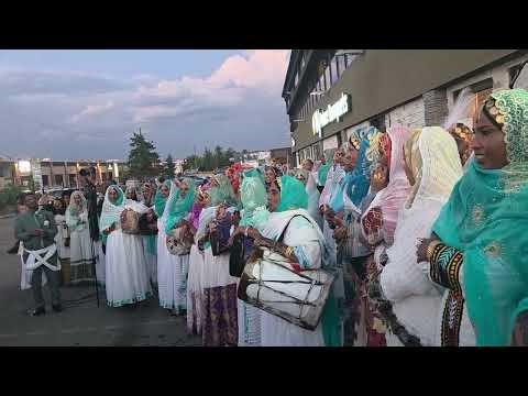 Eritrean bilen wedding of Mati Gold and Rita in Edmonton Elelewo Elelewo.