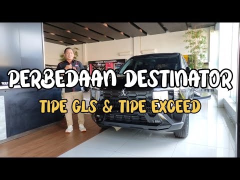 Differences between the Mitsubishi Destinator GLS and Exceed 2025 models