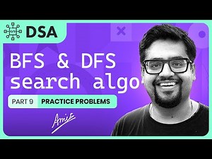 BFS & DFS | Breadth First Search | Depth First Search (Iterative)| Graph Traversing | DAA | Part 9