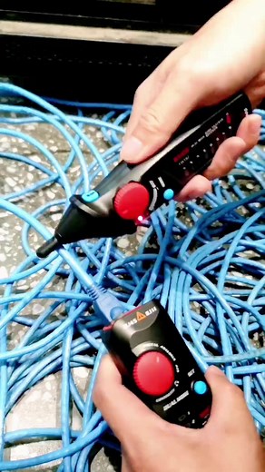 Network cable tracker tester #network #cable #tracker #tester #lan #wire #toner #internet #tools #electrician #amazing #fyp