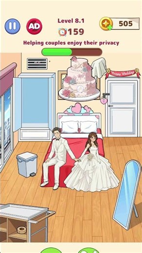 Tricky Dramas Short Stories Level 8.1 Helping couples enjoy their privacy