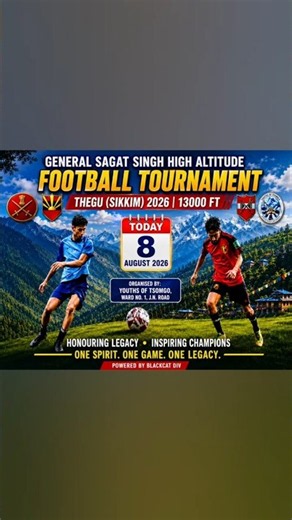 #footballshorts #football #Thegu #Sikkim #Gangtok #football tournament #Gen Sagat Singh