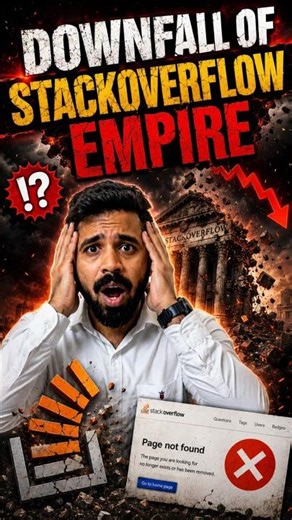 Downfall of StackOverFlow Empire 🙃 Upgrade your product time to time | Website Development | Fraymo