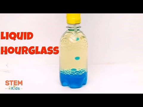 How to make a Liquid Hourglass