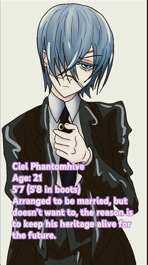 First look at the art of Ciel x Corpse Bride Listener (concept art)