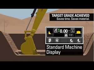 Cat® Grade Control for Excavators: System Functionality