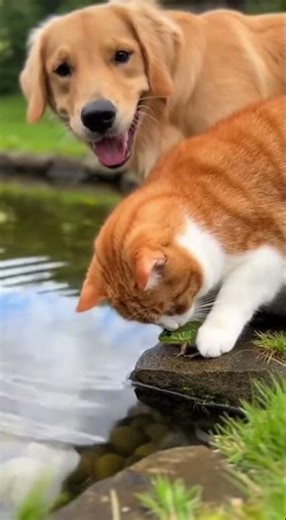 Dog Pulls Ultimate Prank on Cat — Cat’s Reaction Is Gold