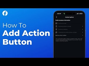 How To Add Action Button To Facebook Profile (2025)