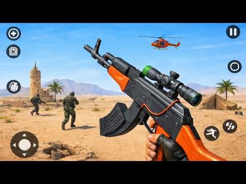 Commando Free Fire Critical Gun Strike Ops - FPS Shooter Gun Games _ Android Gameplay