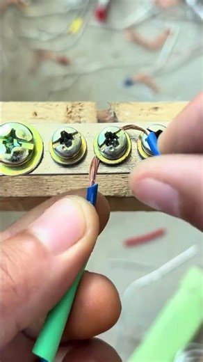 How To Restore Wire Connection | Easy And Safe Electrical Repair #shortvideo #wire #electrical