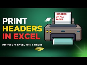 How to Print Header Row on All Pages in Excel (Stop Making This Mistake!)
