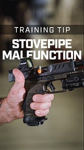 Malfunctions happen. Knowing how to fix them is what sets trained shooters apart. In our Basic Handgun courses, you'll learn to identify and clear common issues—like the stovepipe malfunction Josh demonstrates here. As you progress through our training levels, we add more pressure, movement, and complexity to keep your skills sharp when it counts. Build the foundation. Train for the unexpected. | 88 Tactical Group