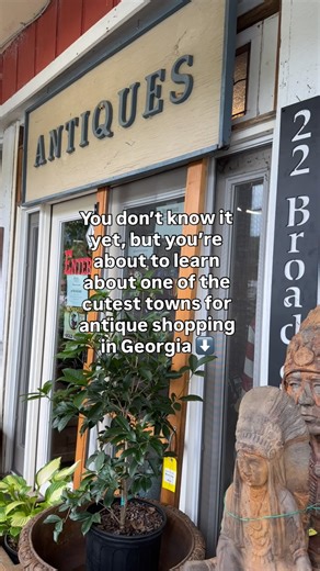 Joelle on Instagram: "Maybe you already did know about Cave Spring, Georgia. Plus you can visit a cave and collect delicious fresh spring water! It’s only about 20 minutes from Rome, so about an hour and half from Atlanta. A lot of the stores are only open Thursday-Saturday, but @antiquesonthesquarecs and @evergreenonbroad were open when I was there last week and they’re great shops! I collected enough spring water for Mike to have his special coffee all week too, so he was glad. The spring is i