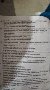 What is the primary reason dry HCl gas does not change the colo... | Filo
