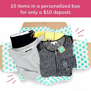 Thrifting has never been easier! Tell us your look and we'll send you a 10-item box of goodies styled just for you. Take our style quiz now 👉 | ThredUp