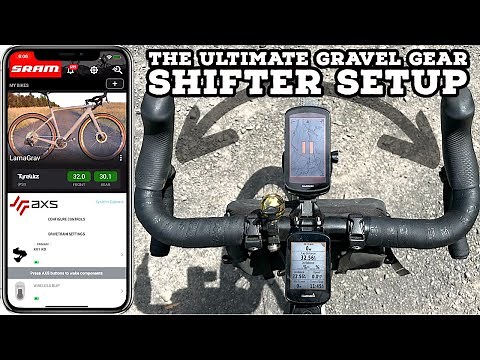 The ULTIMATE Gravel Gear Shifter Setup for 1x SRAM AXS