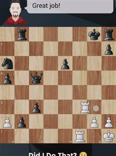 #chess# Rook got a open File!!!