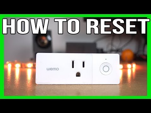 How to Reset a Wemo Mini