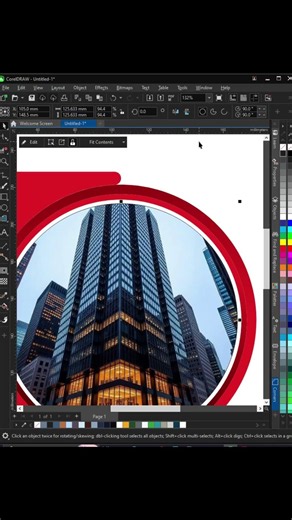 Who will make the same Professional Cover? 🙀 #coreldraw #tutorial #design