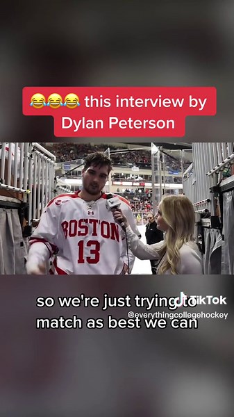 Boston University Hockey Apparel and Dylan Peterson Interview Highlights